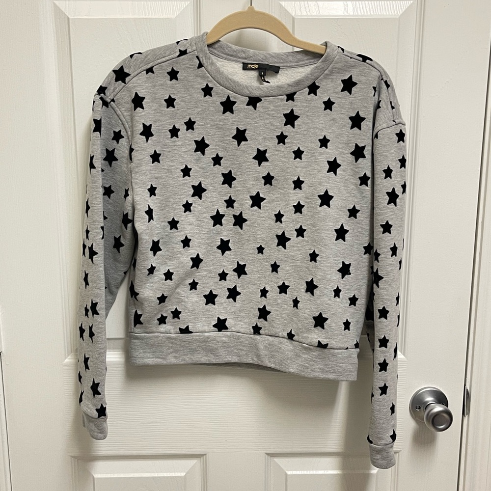 Maje Tiana Star Sweater - Picture 1 of 13